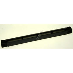 Profil superieur porte maintien vitre interieur noir pour four Electrolux