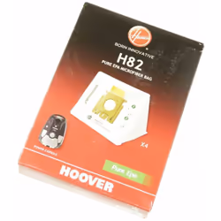 Lot de 4 sacs microfibre H82 d'origine pour Aspirateur HOOVER 35602146 Appareils compatibles : [ASPIRATEUR HOOVER: ] PC10PAR, ...