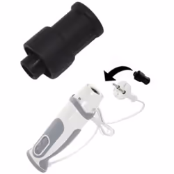 Coupleur adaptateur pied mixeur pour Robot ménager BRAUN MC N077 Appareils compatibles : [ROBOT MÉNAGER BRAUN: ] 4191, 4192,  ...