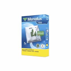 Boite de 5 sacs Menalux 1000 d'origine pour Aspirateur AEG, ZANUSSI, TORNADO, PROGRESS 9090108011, 9001961326 Appareils compa ...