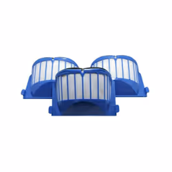 Lot de 3 filtres AEROVA pour Aspirateur robot IROBOT 20938 Appareils compatibles : [ASPIRATEUR ROBOT IROBOT: ] ROOMBA 500, RO ...
