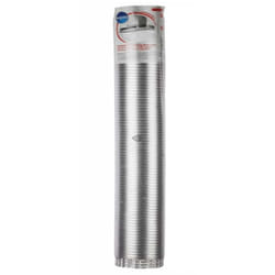 Gaine de hotte en aluminium diam 125 mm d'origine