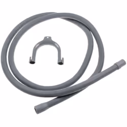 Tuyau d'évacuation d'eau universel avec sorties droites 18-22mm (L2500mm) pour Accessoires et entretien WHIRLPOOL Longueur du ...