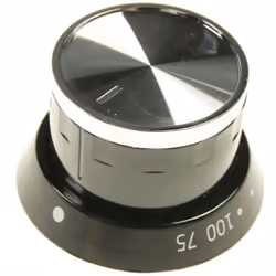 Bouton de thermostat pour Four, cuisinière BEKO 250316372 Appareils compatibles : [FOUR, CUISINIÈRE BEKO: ] FSE68302MXC, FSR6 ...