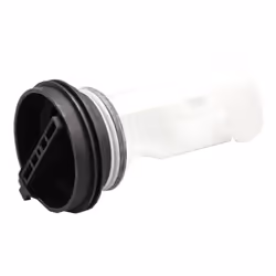 Filtre de pompe de vidange d'origine pour Lave-linge WHIRLPOOL, BAUKNECHT, ARISTON HOTPOINT, LADEN, IGNIS 481010585335, C0050 ...