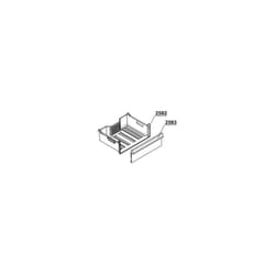 Façade bac du haut 150mm Réfrigérateur, congélateur 4638250500 BEKO