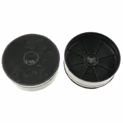 Lot de 2 filtres à charbon pour Hotte FAURE, AIRLUX, BEKO, IKEA, FABER, ELECTROLUX Dimensions : 127x42 mm 33005513, ECFB03 Ap ...