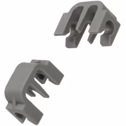 Clips fixation panier (X2) pour lave-vaisselle BOSCH, SIEMENS, NEFF, GAGGENAU, CONSTRUCTA, BALAY, WHIRLPOOL, JUNKER, BAUKNECH ...