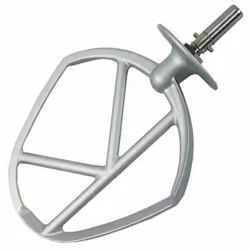 Batteur K en aluminium avec circlip pour robots MAJOR et COOKENWOOD Si votre accessoire d'origine ne possedait pas de circlip ...