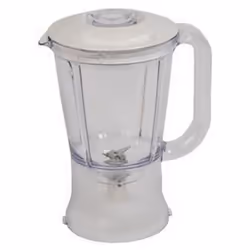 Bol blender (mixeur) complet pour robot ménager MOULINEX, SEB Bol blender blanc (le gris est épuisé) Ce bol blender est en pl ...