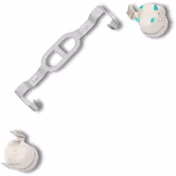 Thermostats filtre sécurité pour sèche-linge BAUKNECHT, WHIRLPOOL, LADEN, IGNIS, PROLINE, IKEA WHIRLPOOL Kit de 2 thermostats ...