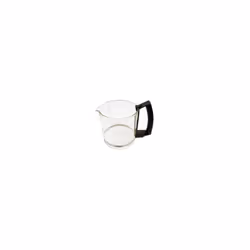 Verseuse noire pour Cafetière KRUPS MS-623057. Dimensions : 123 x 137 mm.