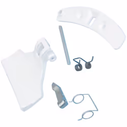 Ensemble poignée hublot d'origine pour lave-linge ARTHUR MARTIN ELECTROLUX, ZANUSSI, FAURE, IKEA 50277655002, 50292028003 App ...