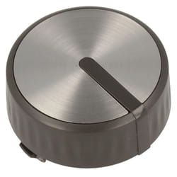 Bouton commande gris (MS-651662) Robot ménager Moulinex