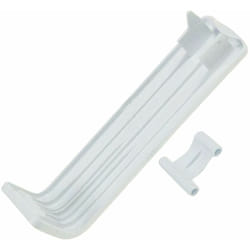 Plaque en plastique droite