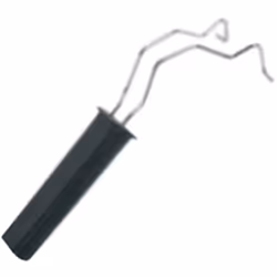 Poignée noire pour friteuse MOULINEX SS-994078 Appareils compatibles : [FRITEUSE, AIRFRYER MOULINEX: ] AM205010/87A, AM200010 ...