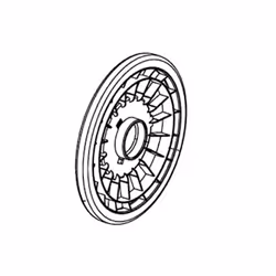 Roue pour aspirateur LG AJW72910001, AJW72910009 Appareils compatibles : [ASPIRATEUR LG: ] VC9067R, VC9062CV, VC9065FS, VC942 ...