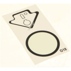 Thermometre interieur stickers