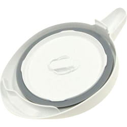 Couvercle plastique blanc