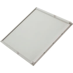 Clayette, étagère verre 432X412 mm