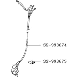 Moulinex - Cordon d'alimentation (repère SS-993674)