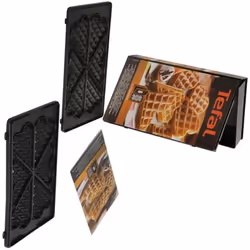 2 plaques gaufre cœur pour gaufrier, croque-monsieur TEFAL XA800612 Appareils compatibles : [GAUFRIER, CROQUE-MONSIEUR TEFAL: ...