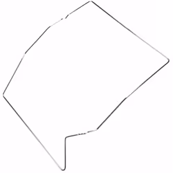 Support tourne broche pour four, cuisinière KITCHENAID, WHIRLPOOL, BAUKNECHT 480121101582 Appareils compatibles : [FOUR MICRO ...