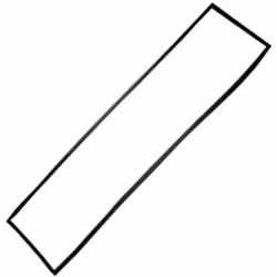 Joint de porte (partie congélateur) pour réfrigérateur, congélateur ARISTON HOTPOINT, BAUKNECHT, IGNIS, IKEA WHIRLPOOL, KITCH ...