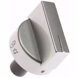 Manette gaz grise d'origine pour four, cuisinière SERVIS, ARDO, TECNOGAS 326159200 Appareils compatibles : [FOUR, CUISINIÈRE ...