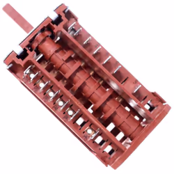 Commutateur Four d'origine pour four, cuisinière VALBERG, PROLINE, SOGELUX, AYA, TECHWOOD, TECHNICAL, EXCELINE, JETGAZ 320149 ...