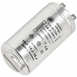 Electrolux - Condensateur 18µf (1240344612) Sèche-linge 326842 aeg, zanussi, faure, ezanker
