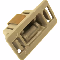Support crochet de porte pour sèche-linge BEKO 2957700200 Appareils compatibles : [SÈCHE-LINGE BEKO: ] DCU2670XS, DCU2570XS,  ...