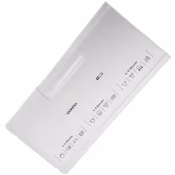 Façade de tiroir d'origine pour réfrigérateur, congélateur SIEMENS Dimensions : 458X234 mm 00660465 Appareils compatibles : [ ...