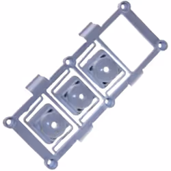 Ensemble bouton poussoir pour lave-linge PROLINE, AVEA, ORMOND, ATLANTIC, CLAYTON, FAR, MANHATTAN, SELECLINE, TECHNICAL, TECH ...