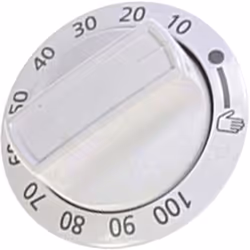 Bouton d'origine pour four, cuisinière BEKO 250315142 Appareils compatibles : [FOUR, CUISINIÈRE BEKO: ] CSE57100GW, CSE57101G ...