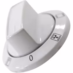 Bouton pour four, cuisinière BEKO 250315141Appareils compatibles :FOUR, CUISINIÈRE BEKO:CSE57100GW, CSE57101GW, CSE57102GW, C ...