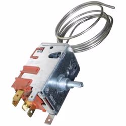 Thermostat 077B6738 d'origine pour réfrigérateur, congélateur BRANDT, DE DIETRICH, SAUTER, THOMSON, SMEG, AIRLUX, GLEM THERMO ...
