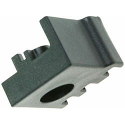 Support vitre d'origine gauche (480121101613) Four, cuisinière ariston hotpoint, bauknecht, cylinda, ignis, ikea Whirlpool kitchenaid, laden, lg