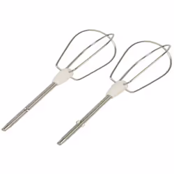 2 Fouets à émulsionner pour robot ménager MOULINEX, TEFAL Conçu pour batteur, ils sont vendus par 2 Ils sont composés d'un ax ...