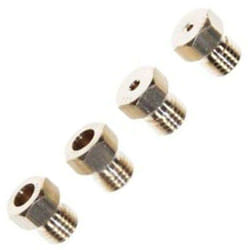 Kit injecteurs gaz naturel (481231039113) Plaque de cuisson 304508 WHIRLPOOL, IGNIS, IKEA WHIRLPOOL
