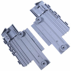 Rail pour panier supérieur gauche /droit d'origine (698290727, 481290508731) Lave-vaisselle bauknecht, gorenje, ikea, ikea whirlpool, kitchenaid Smeg