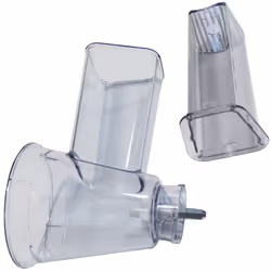 Corps de râpe avec poussoir pour robot ménager MOULINEX, KRUPS, SEB MS-650850, MS-0A13300 Appareils compatibles : [ROBOT MÉNA ...