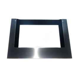 AEG - vitre exterieur de porte acier pour four