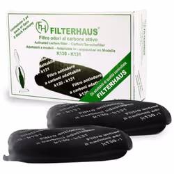 Lot de 2 filtres carbone VK130/131 pour aspirateur VORWERK 19557, 27VW02 Appareils compatibles : [ASPIRATEUR VORWERK: ] VK130 ...