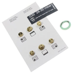 Sachet Injecteurs gicleurs gaz butane/propane 8 mm Four cuisinière 4431910026 BEKO