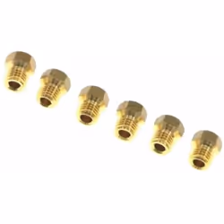 Jeu d'Injecteurs, gicleurs gaz butane/propane pour four, cuisinière GERMANIA 0910673 Appareils compatibles : [FOUR, CUISINIÈR ...