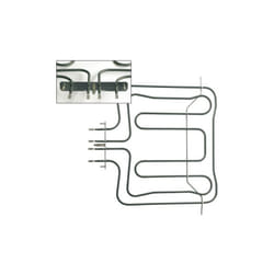 Résistance de voûte 230V 1000 + 1700 w pour four Smeg