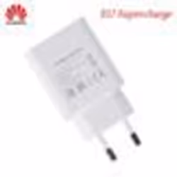 Pour Huawei P20 : Chargeur USB Original Super Charge USB Blanc
