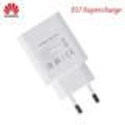 Pour Huawei P20 : Chargeur USB Original Super Charge USB Blanc