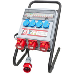 Coffret de chantier 32A 400 v 50 Hz - SSV32A Holzmann
